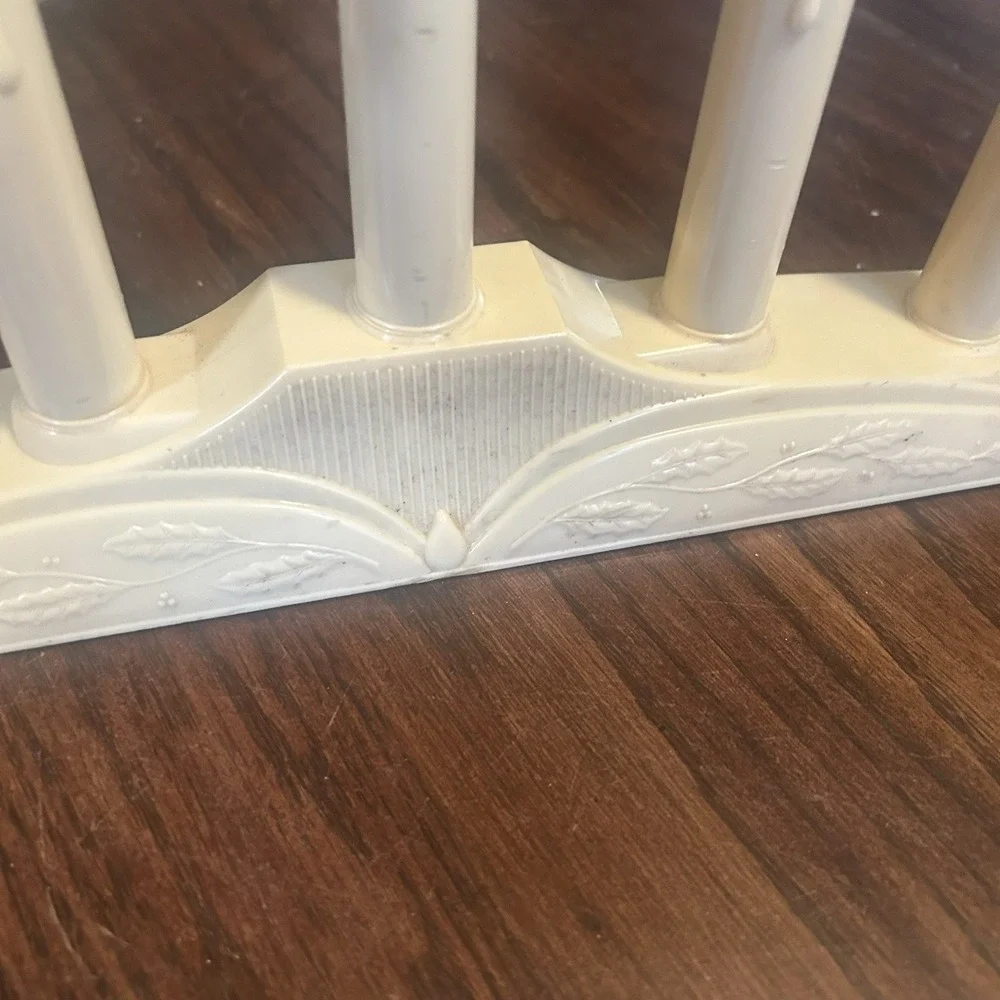 Christmas Candoliers 5-Light Holiday & Single Window Candles Candelabra Lot Of 8